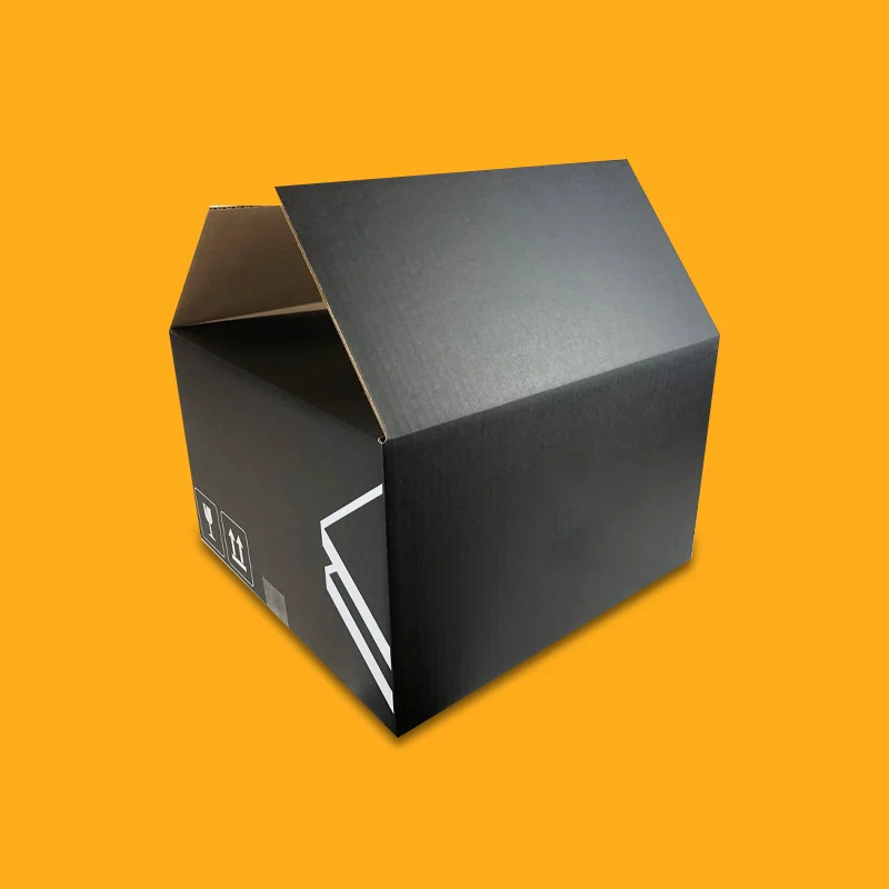 Custom Black Shipping Boxes - Image 4