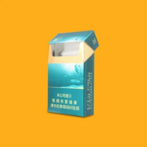 Empty Paper Flip Top Cigarette Boxes