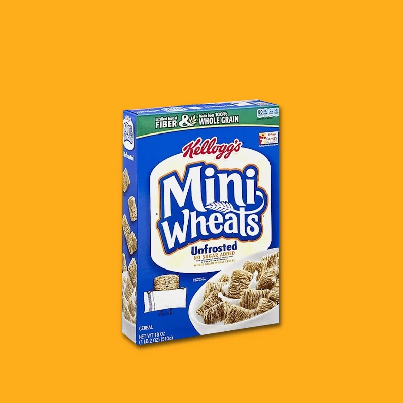Custom printed cereal boxes