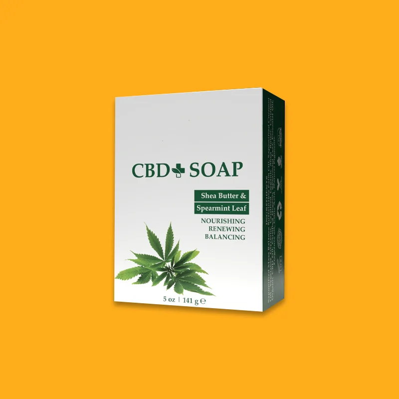 custom CBD soap packaging boxes