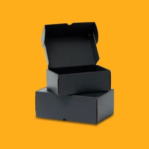 Black Cardboard Box