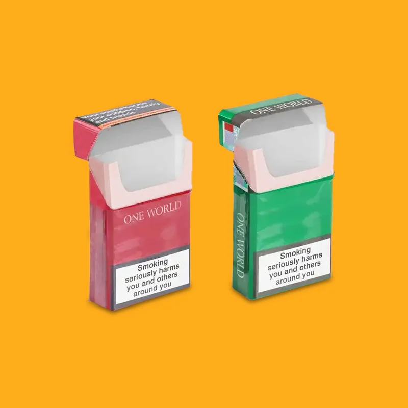 Blank Cigarette Boxes
