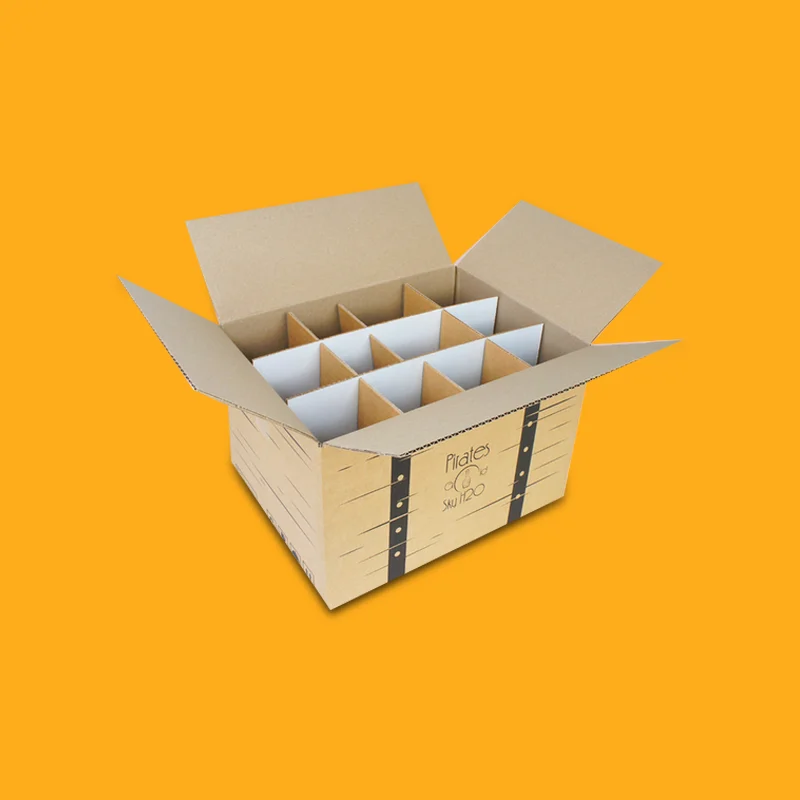 Cardboard Boxes With Dividers - Image 4