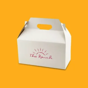 White Gable Boxes