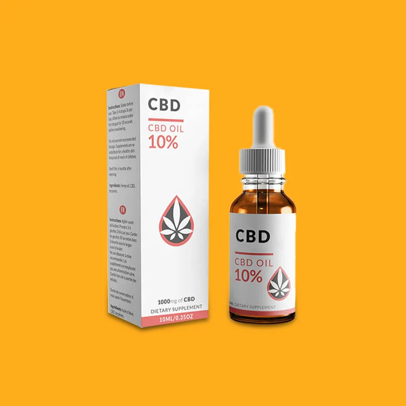 Custom 10ml bottle boxes