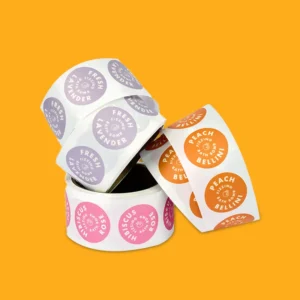 custom printed labels and stickers