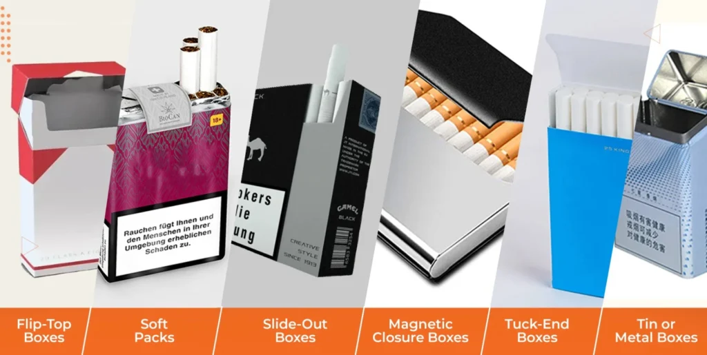 Types of Cigarette Boxes