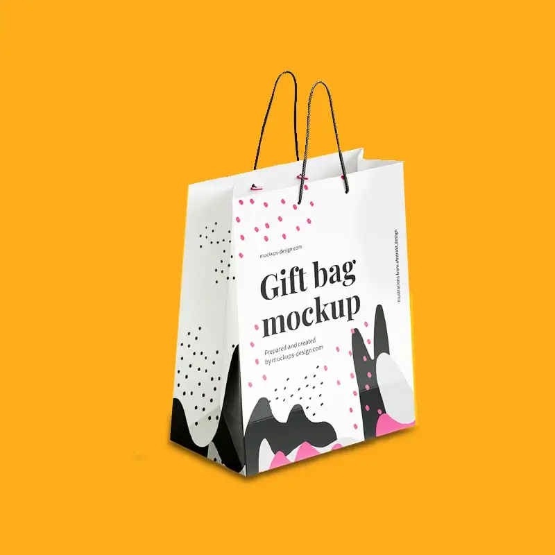 printed small gift bag