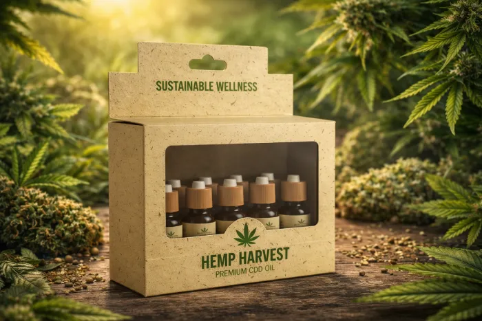 Custom Hemp Display Boxes
