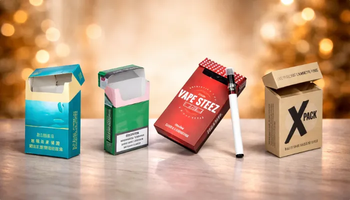Custom cigarette boxes