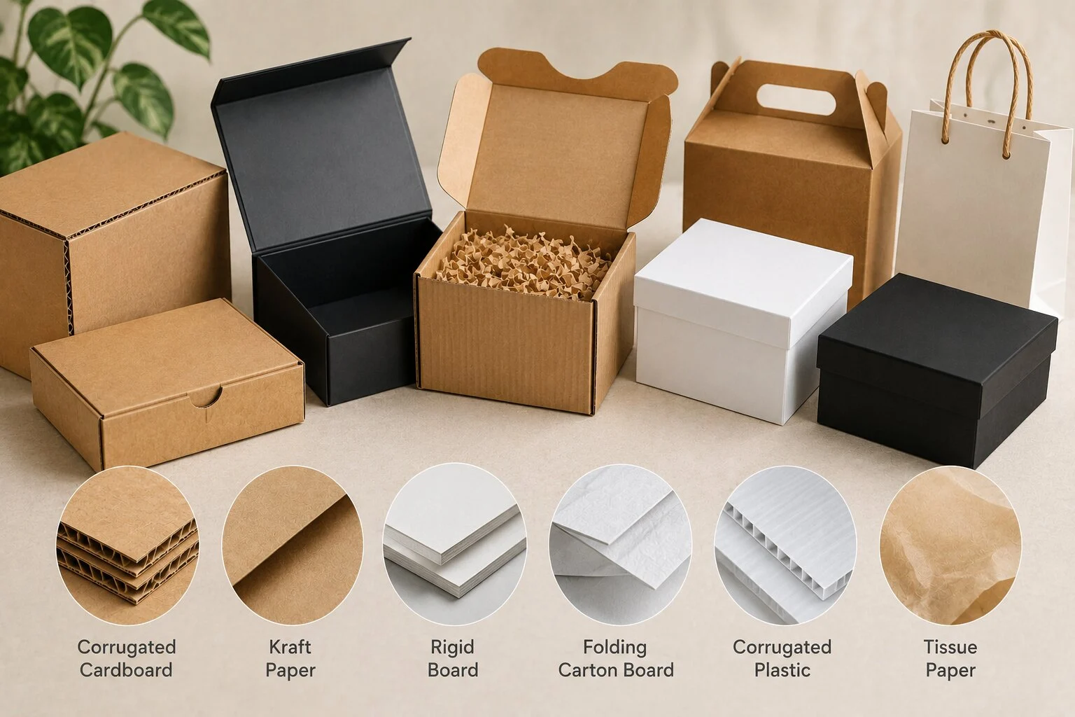 What Materials Are Used in Custom Packaging Boxes What Materials Are Used in Custom Packaging Boxes