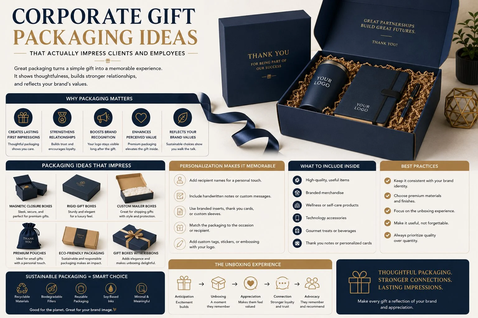 Corporate Gift Packaging Ideas That Actually Impress Clients and Employees