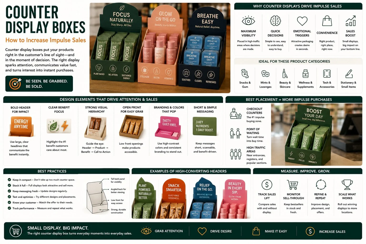Counter Display Boxes Counter Display Boxes