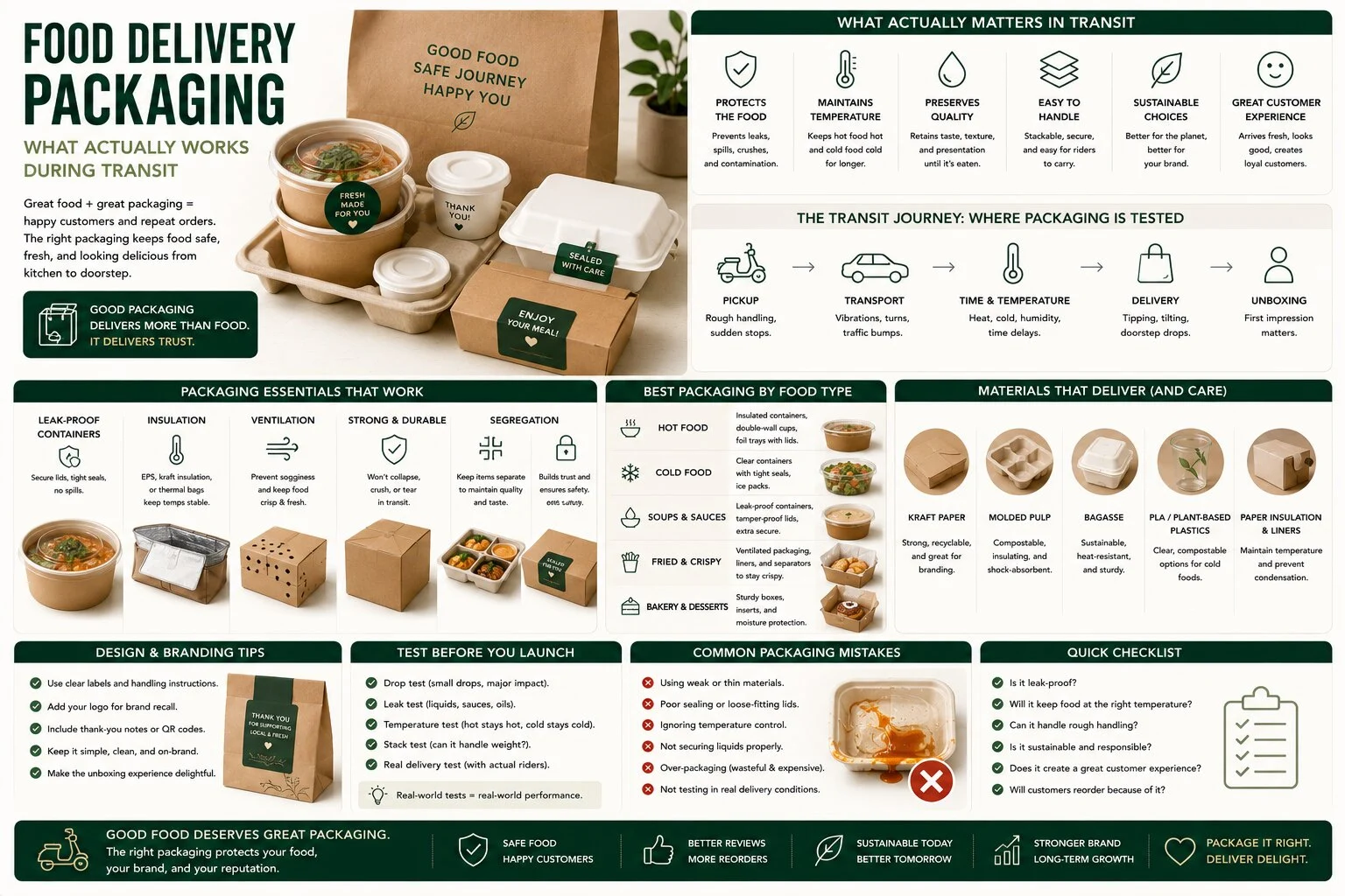 Food Delivery Packaging