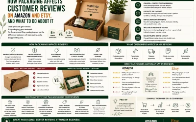 How Packaging Affects Customer Reviews on Amazon and Etsy And What to Do About It